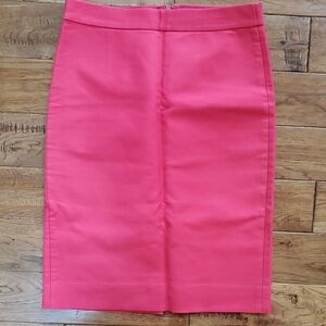 J. Crew No. 2 Pencil Hot Pink Skirt